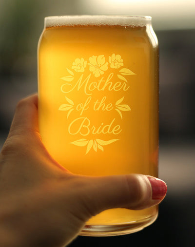 Mother of the Bride Beer Can Pint Glass