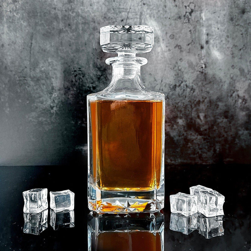 Personalized Square Decanter -  - Lazerworx