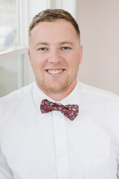 Mahogany Bow Tie (Pre-Tied)