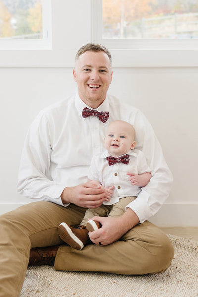 Mahogany Bow Tie (Pre-Tied)