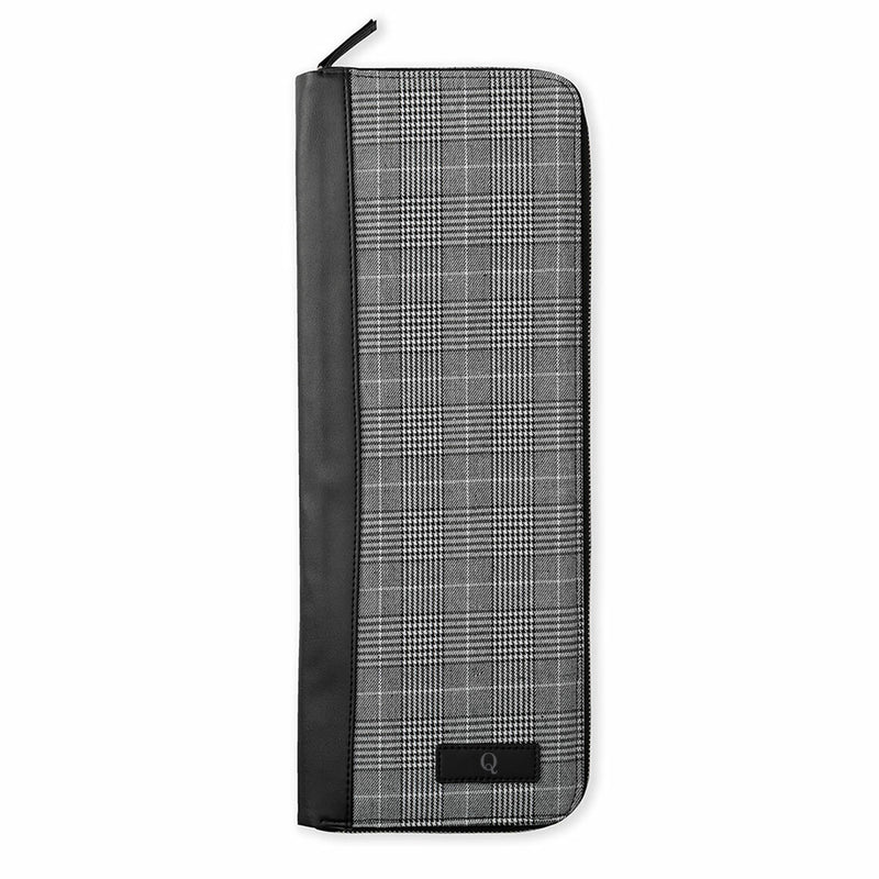 Personalized Initial Glen Plaid Tie Case