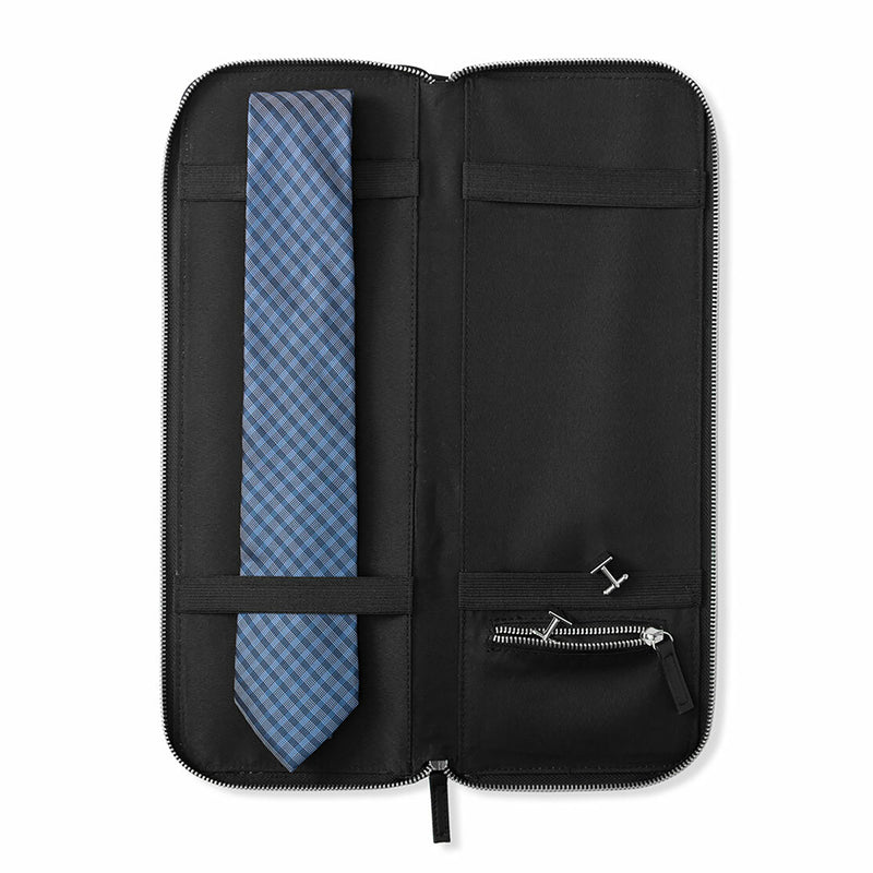 Personalized Initial Glen Plaid Tie Case