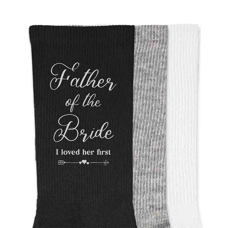 Funny Socks for the Father of the Bride