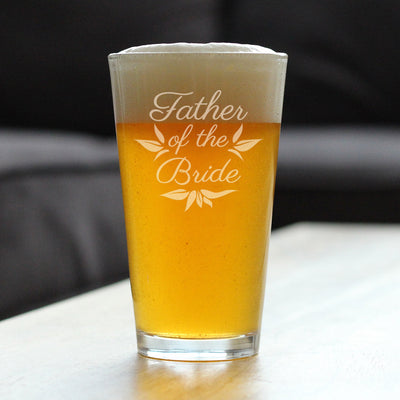 Father of the Bride Pint Glass