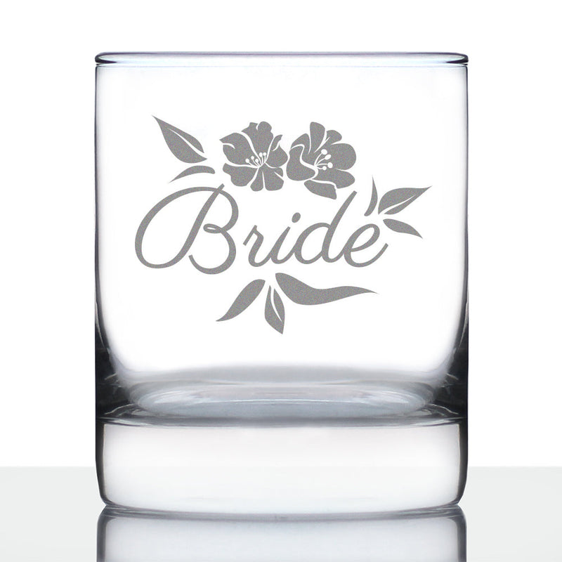 Bride Old Fashioned Rocks Glass