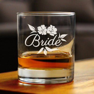 Bride Old Fashioned Rocks Glass