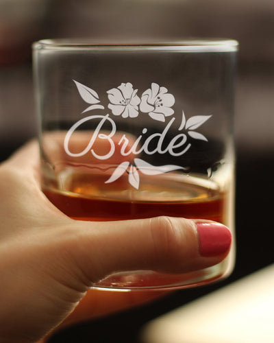 Bride Old Fashioned Rocks Glass