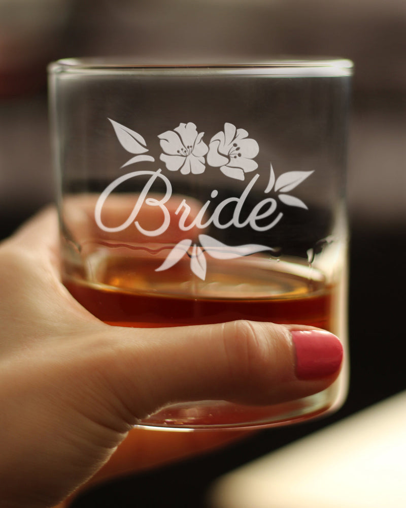 Bride Old Fashioned Rocks Glass