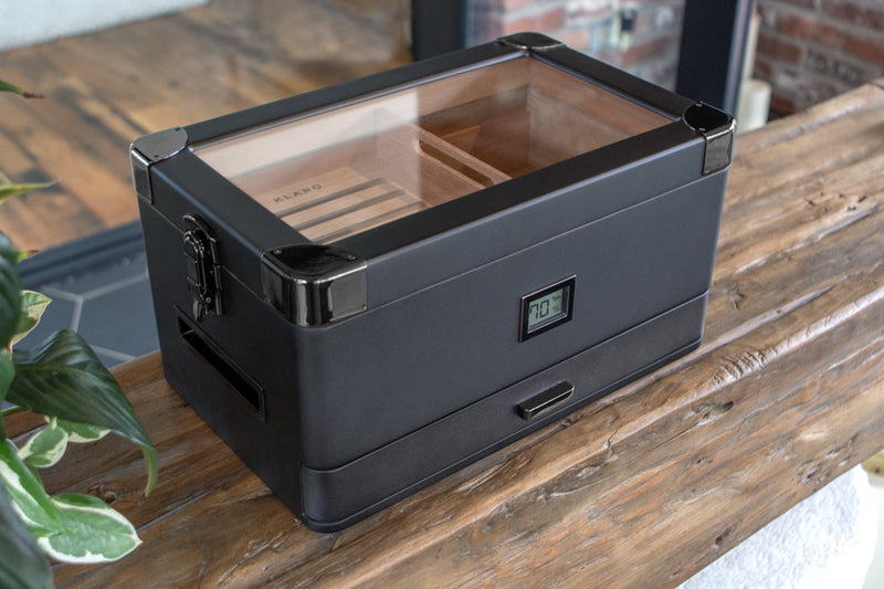 Black Edition Military Humidor