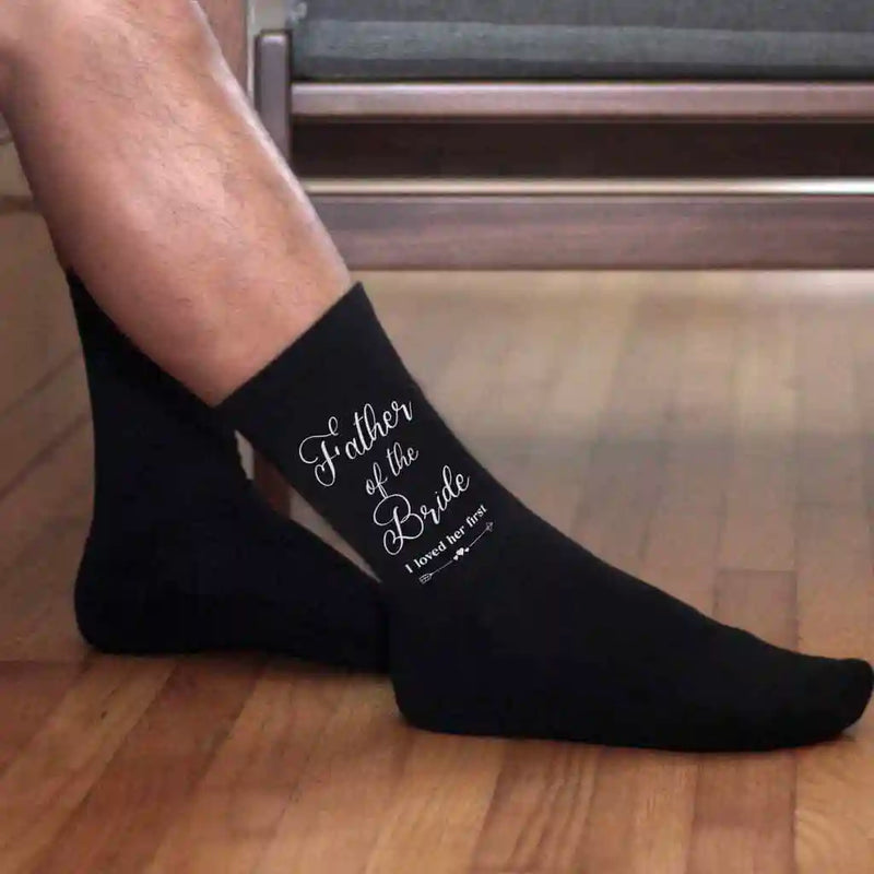 Funny Socks for the Father of the Bride