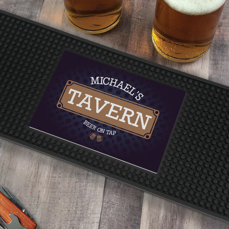 Personalized Tavern Bar Mat