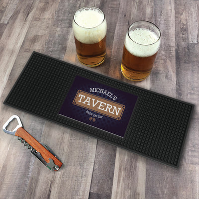 Personalized Tavern Bar Mat