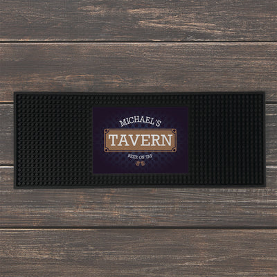 Personalized Tavern Bar Mat