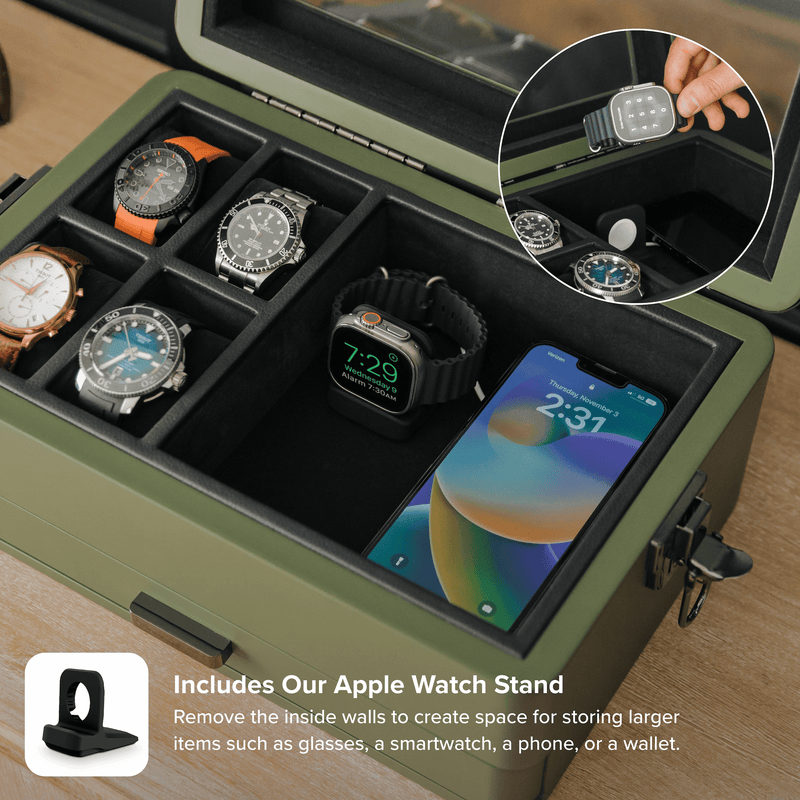 Military Modular Watch Box - 10 Slot