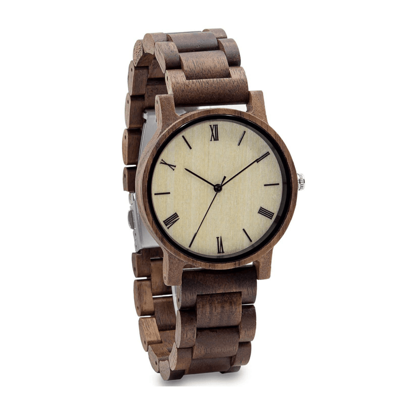 Personalized Arce Wooden Watch | Walnut