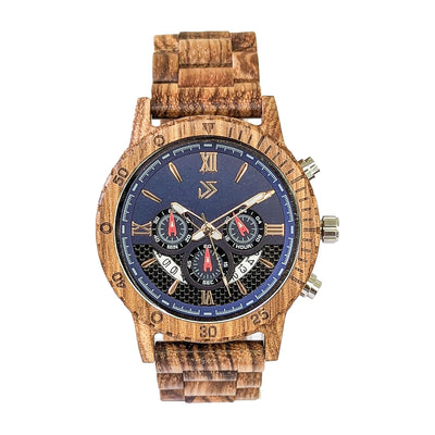 Personalized Dulce Wooden Watch | Zebra