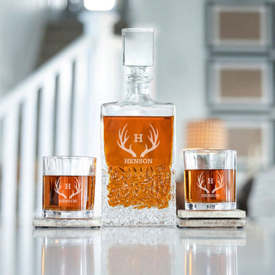 Personalized Kinsale Whiskey Decanter Set