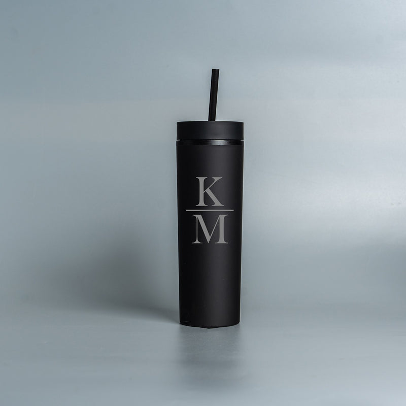 Personalized Bridesmaid Skinny Tumbler 16oz