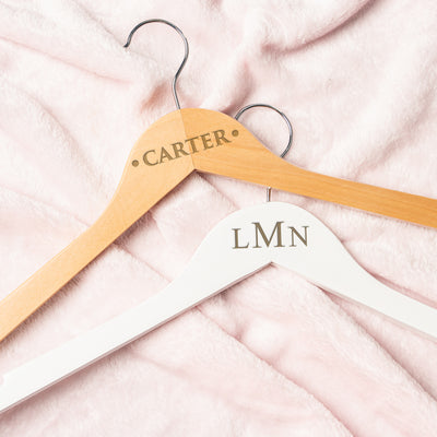 Personalized Wooden Hangers