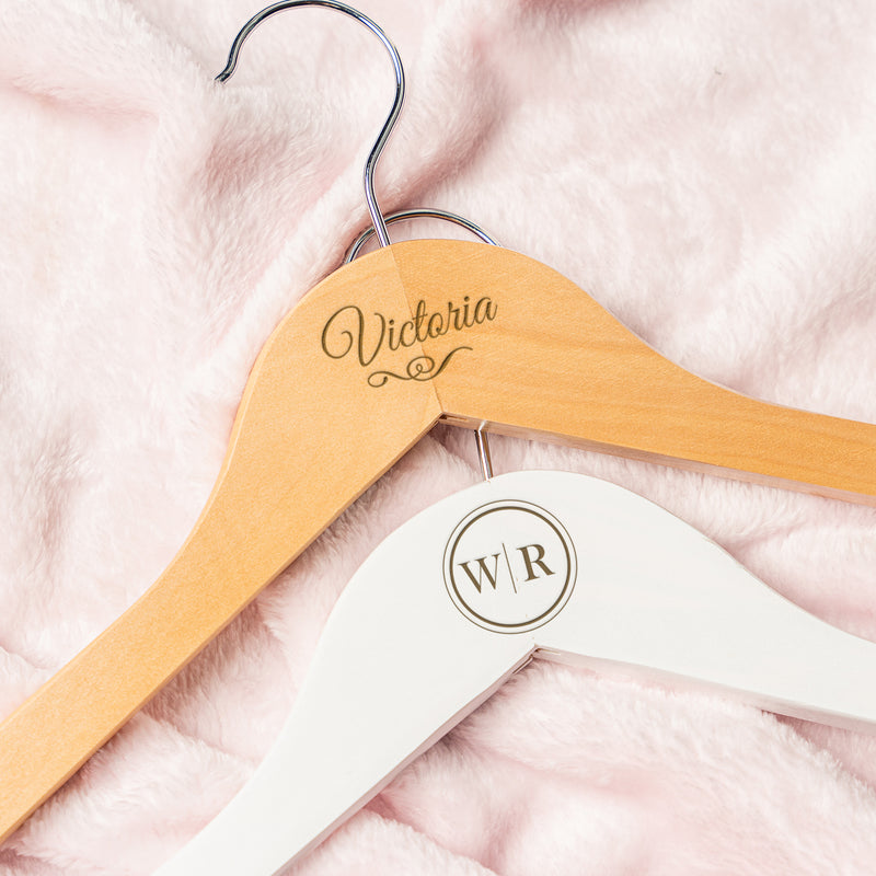 Personalized Wooden Hangers