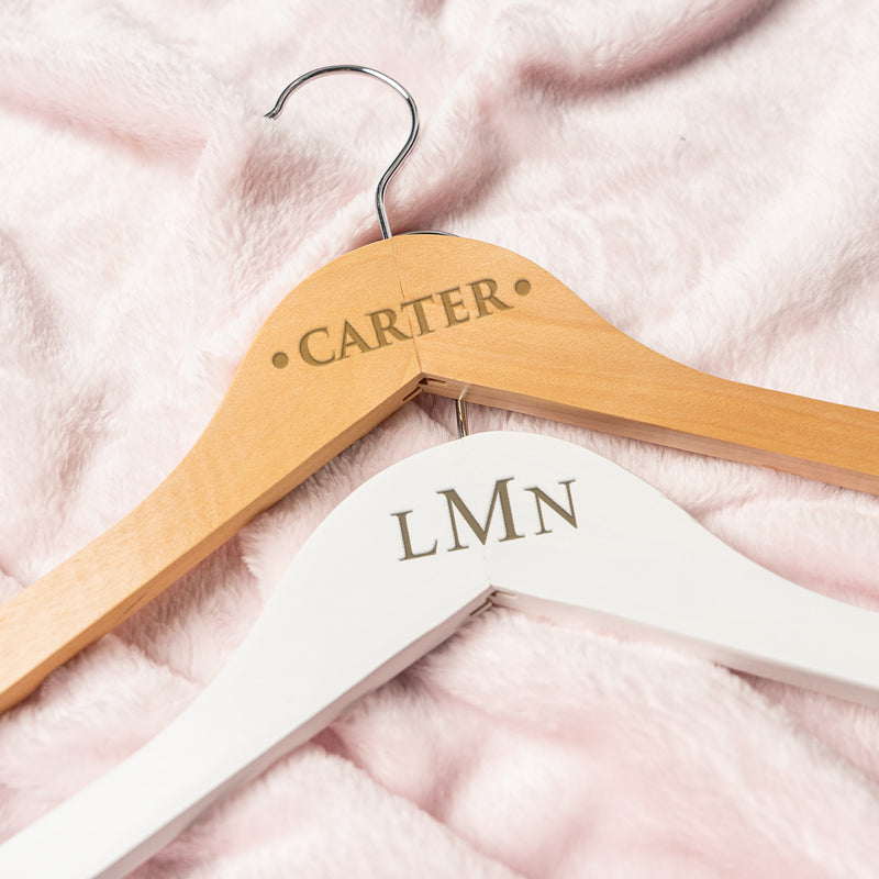 Personalized Wooden Hangers