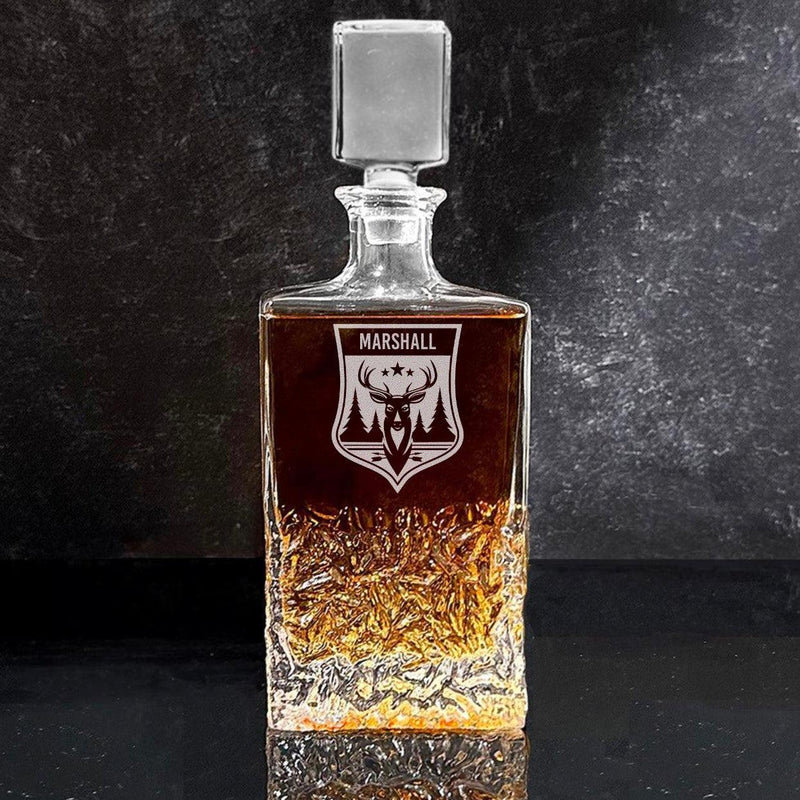 Personalized Hunting Kinsale Whiskey Decanter -  - Completeful