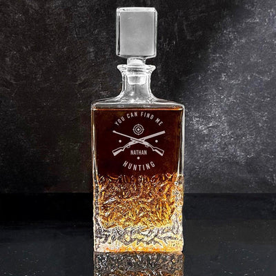 Personalized Hunting Kinsale Whiskey Decanter -  - Completeful