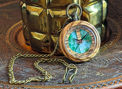 Personalized Wooden Pocket Watch | Arce