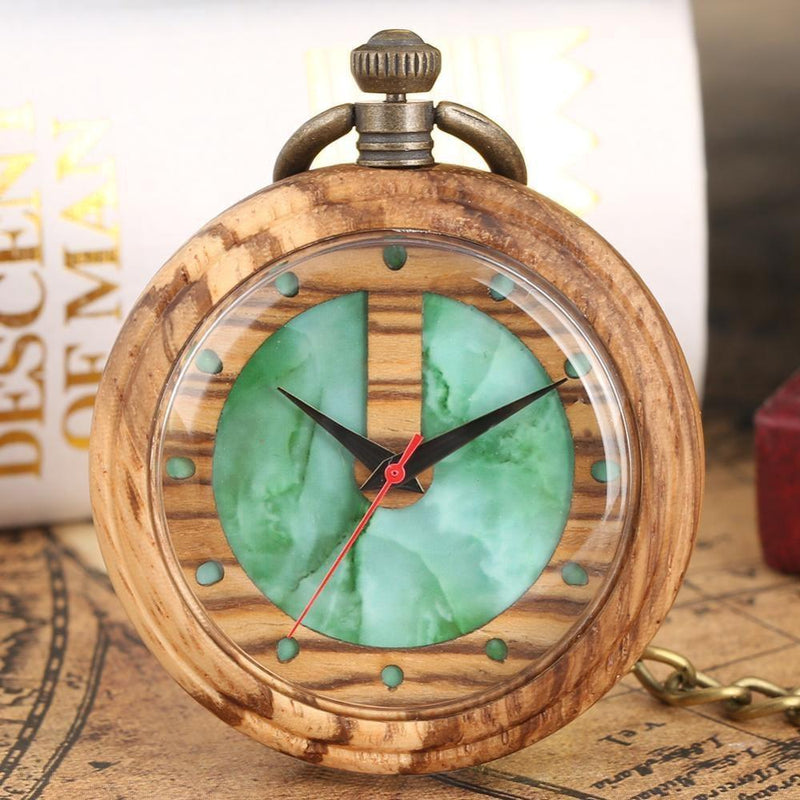 Personalized Wooden Pocket Watch | Arce