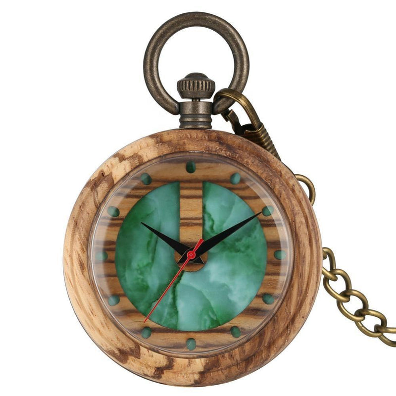 Personalized Wooden Pocket Watch | Arce