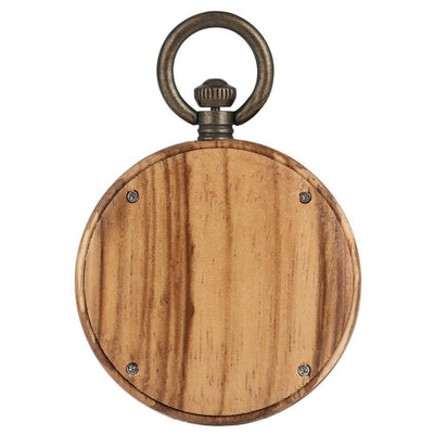 Personalized Wooden Pocket Watch | Arce