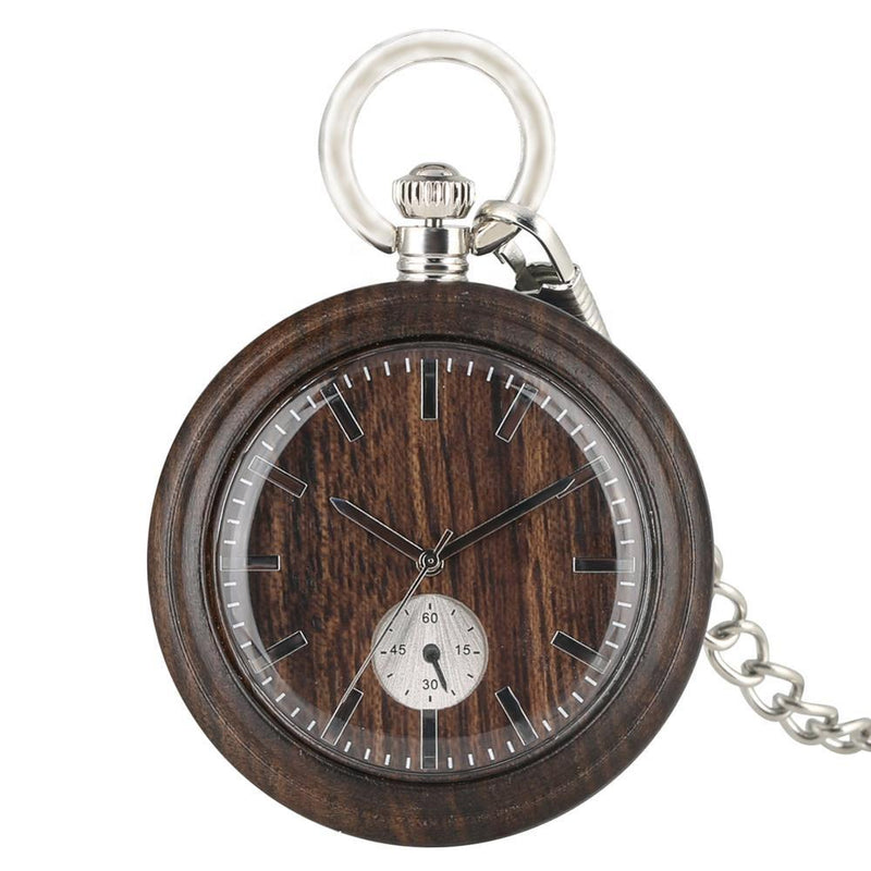 Personalized Wooden Pocket Watch | Cielo