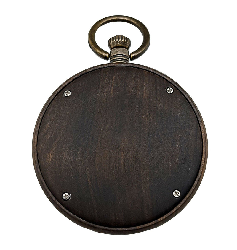 Personalized Wooden Pocket Watch | Valor