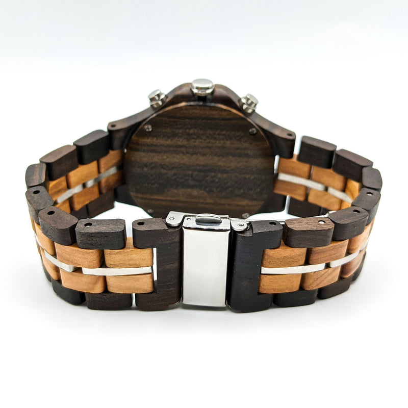 Personalized Tinto Wooden Watch | Olive Black