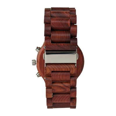 Personalized Audaz Wooden Watch | Red