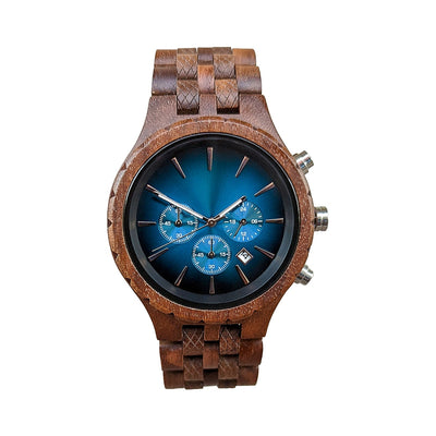 Personalized Valor Wooden Watch | Walnut