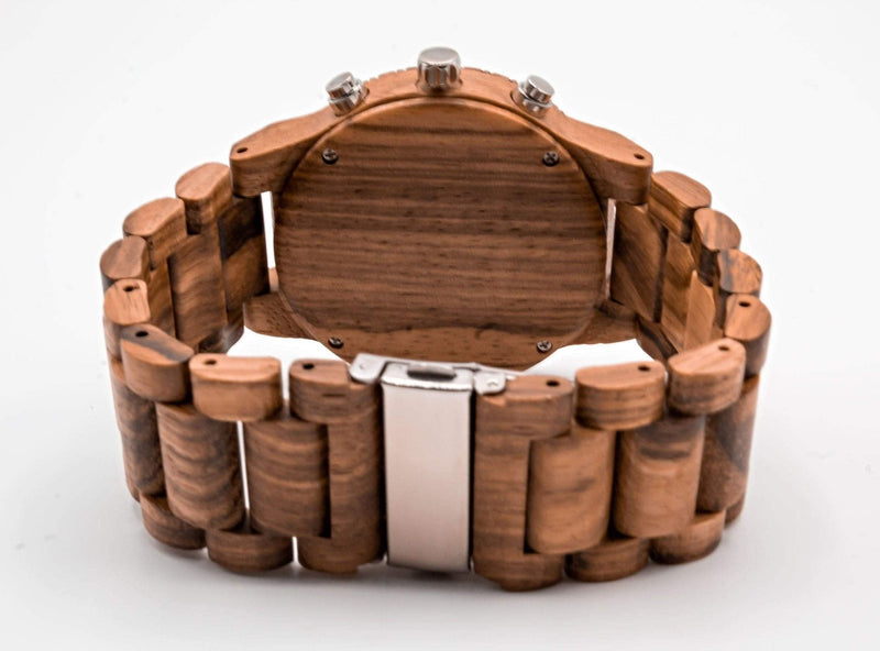 Personalized Multa Wooden Watch | Brown