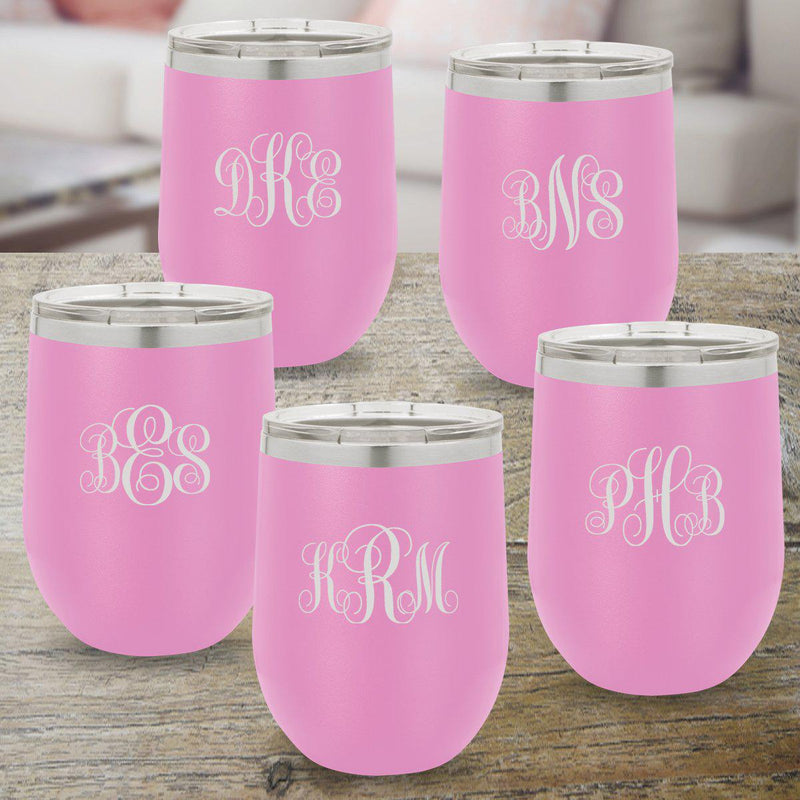 Shop 12 oz Stemless Wine Tumblers - Personalized